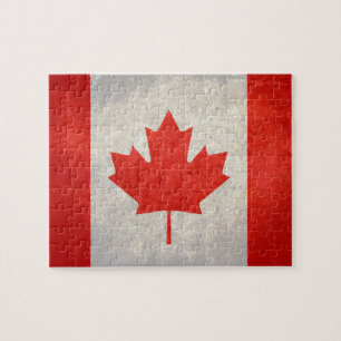 Canada; Canadian Flag Jigsaw Puzzle
