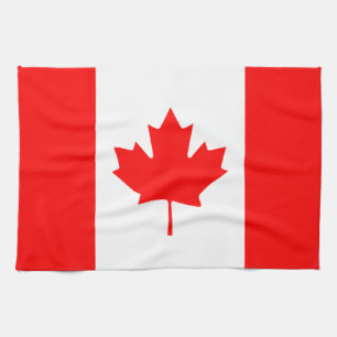 Canada - Canadian Flag Tea Towel