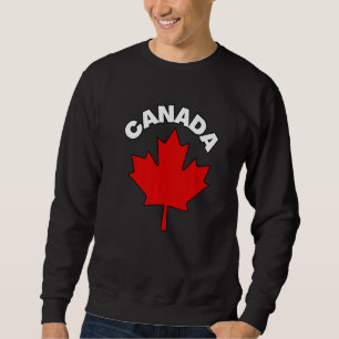 Canada Canadian Maple Leaf Country Flag Sweatshirt