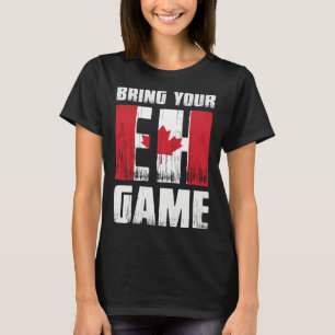 Canada Canadian Sarcastic Jokes Humor Humorous T-Shirt