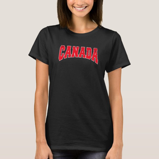 CANADA CANADIAN   T-Shirt (Front)