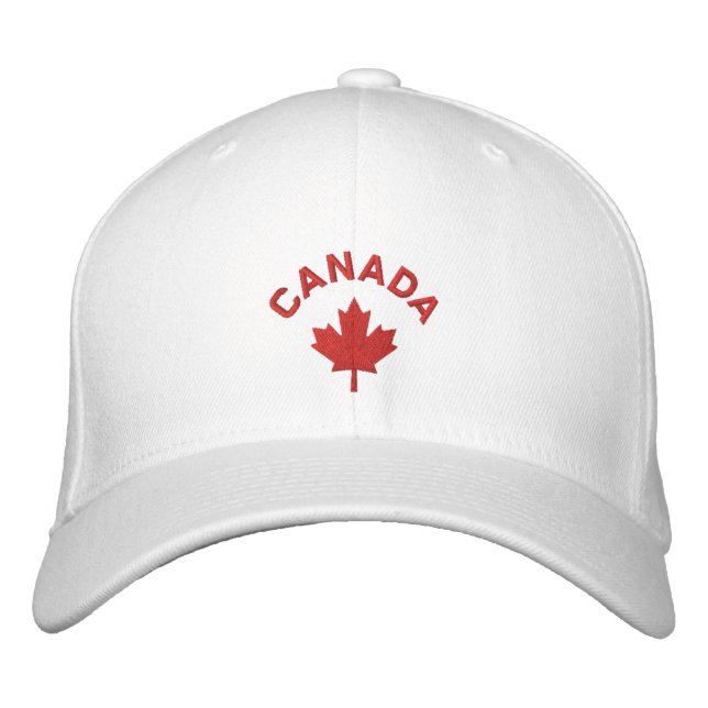 Canada Cap - Red Maple Leaf Hat (Front)