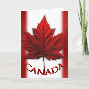 Canada Cards Canada Flag Greeting Cards Custom
