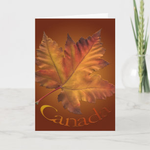 Canada Cards Canada Maple Leaf Greeting Cards