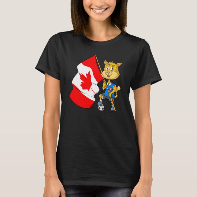 Canada Cat Fan T-Shirt (Front)