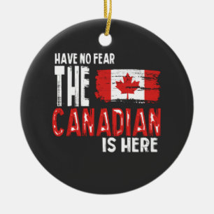 Canada Ceramic Tree Decoration