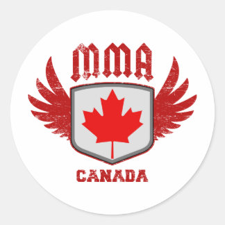 Canada Classic Round Sticker