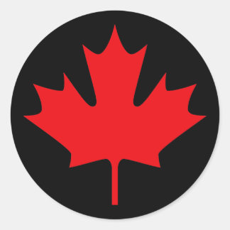 Canada Classic Round Sticker