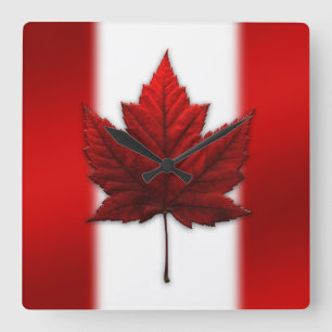Canada Clock Canada Flag Souvenir Wall Clocks
