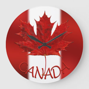 Canada Clock Canada Flag Souvenir Wall Clocks Gift