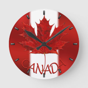 Canada Clock Canada Flag Souvenir Wall Clocks Gift