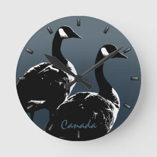 Canada Clock Canadian Goose Souvenir Wall Clock