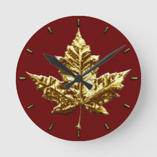 Canada Clock Gold Medal Canada Souvenir Clock