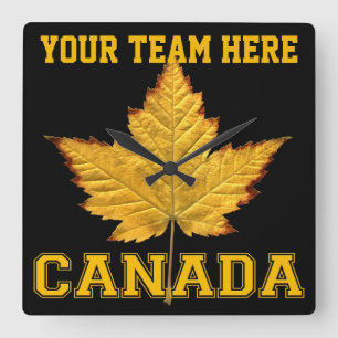 Canada Clock Sports Team Canada Souvenir Clock