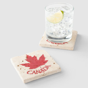 Canada Coasters Canada Maple Leaf Souvenir Coaster