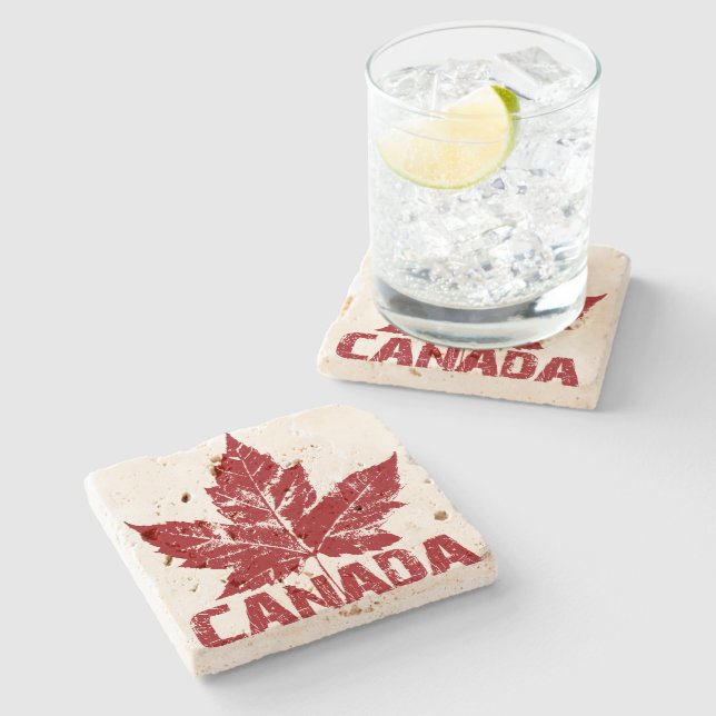Canada Coasters Cool Canada Souvenir Coasters (Side)