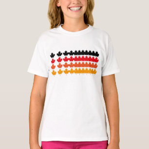CANADA COLORS MAPLE BY MASANSER PIXELAT T-Shirt