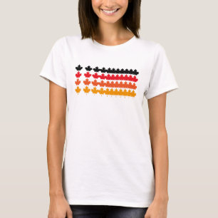 CANADA COLORS MAPLE BY MASANSER PIXELAT T-Shirt