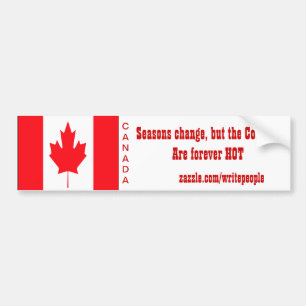 canada cougar bumper sticker
