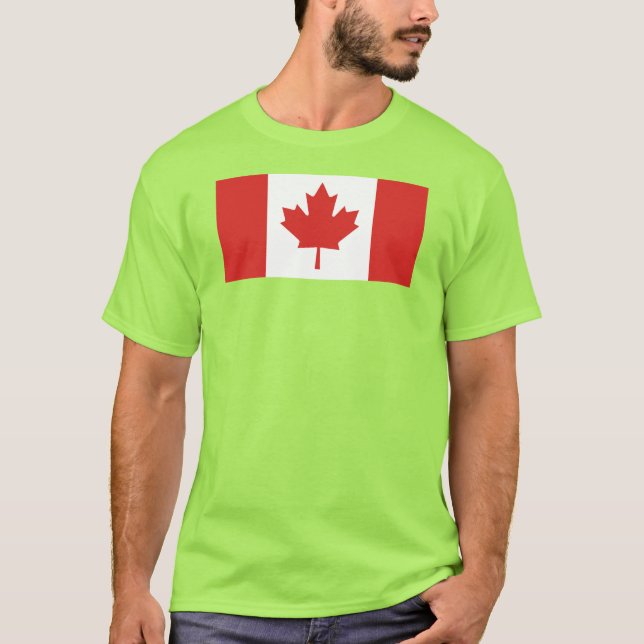 Canada Country Flag T-Shirt (Front)