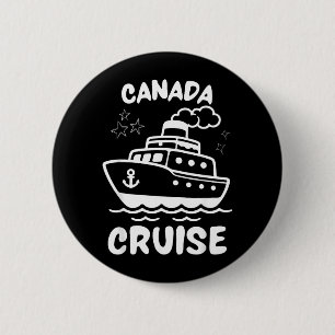 Canada Cruise Summer Vacation Reunion Cute Girls 6 Cm Round Badge