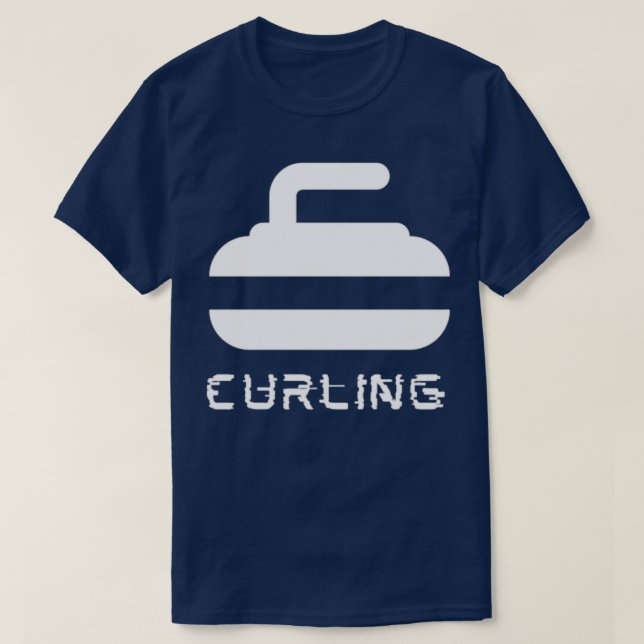 Canada Curling 7 T-Shirt (Design Front)