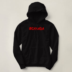 "#CANADA" Cute Expression Design. Buy Now Hoodie