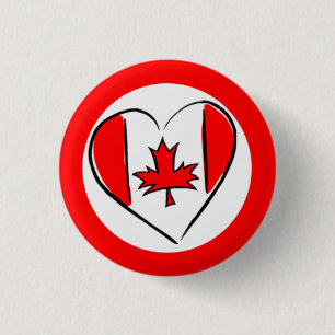 Canada Day! 3 Cm Round Badge