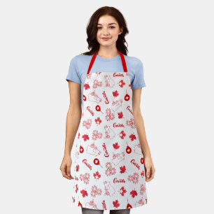 Canada Day Apron