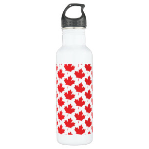 Canada Day Big Canadian Flag Maple Leaf 710 Ml Water Bottle