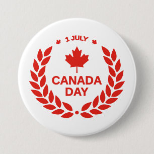 Canada Day Button