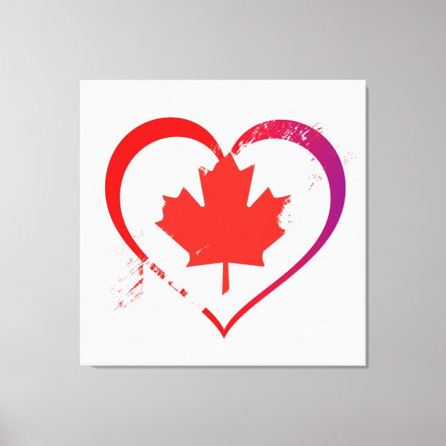 Canada Day Canvas Print (Front)