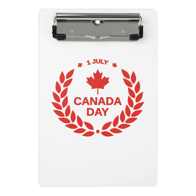 Canada Day Celebration-24658 Mini Clipboard (Front)