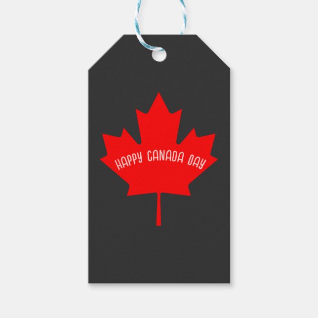 Canada Day  Gift Tags (Front)