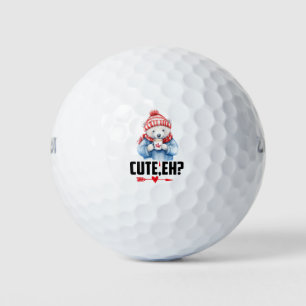 Canada Day Golf Balls