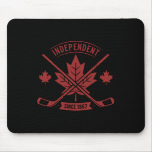 Canada Day - Independant Since 1867 - Clic Canada Mouse Mat