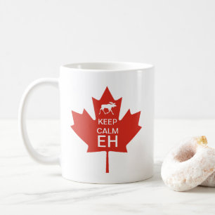 Canada Day KEEP CALM EH Coffee Mug