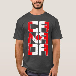 Canada Day Maple Leaf Canadian Flag Canada T-Shirt