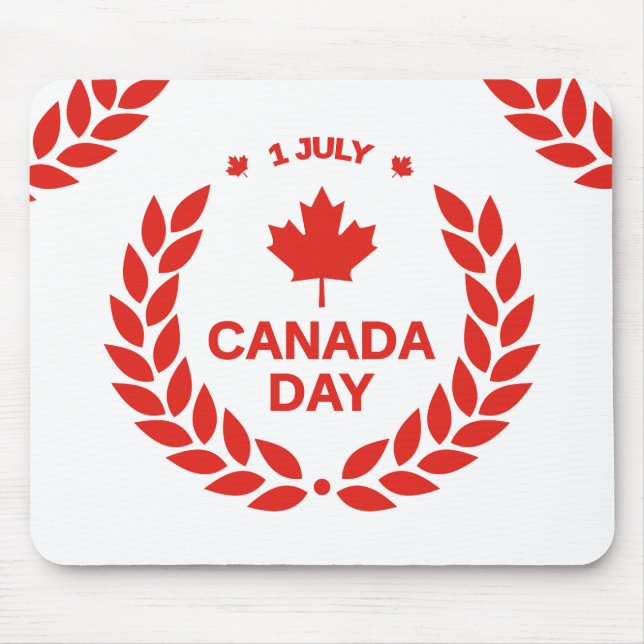 Canada Day Mouse Mat (Front)