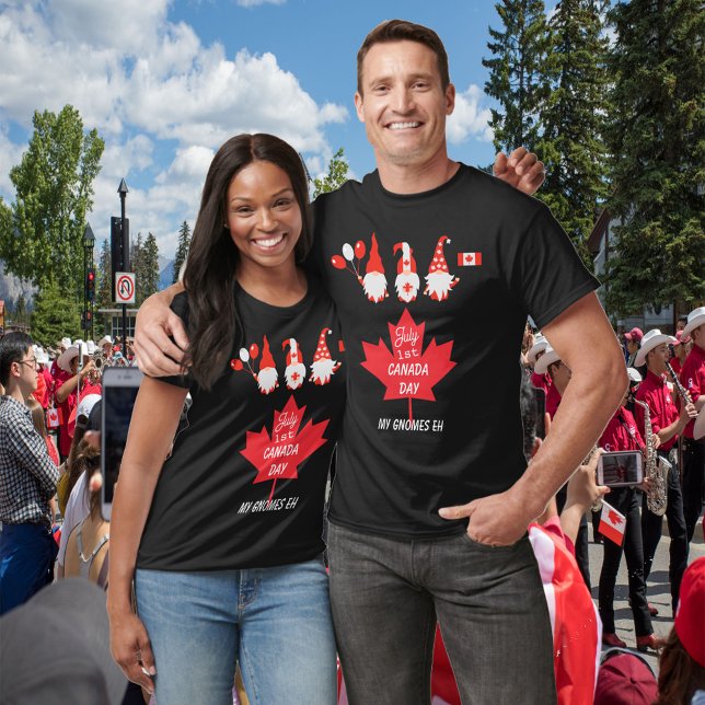 Canada Day My Gnomes EH Maple Leaf Unisex T-Shirt (Canada Day My Gnomes EH Unisex T-shirt)