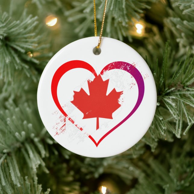 Canada Day Ornament (Tree)