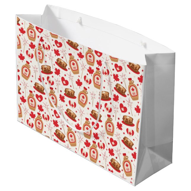Canada Day Party Gift Bag (Back Angled)