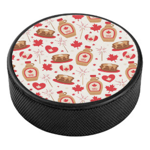 Canada Day Party Hockey Puck