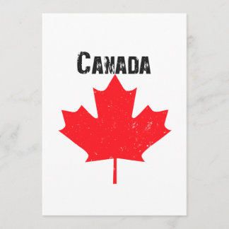 Canada Day Party Invitation