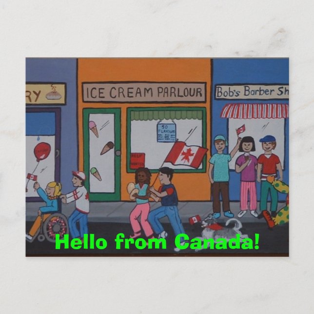 Canada Day Postcard (Front)