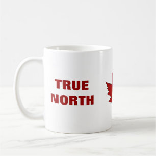 Canada Day Red Maple Leaf Anthem Coffee Mug