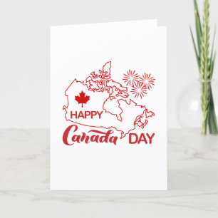 Canada Day Thank You Card