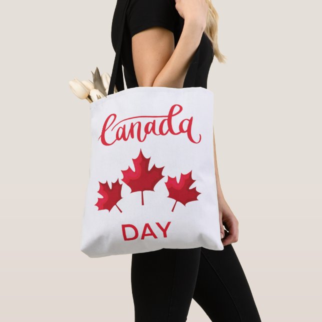Canada Day Tote Bag (Close Up)