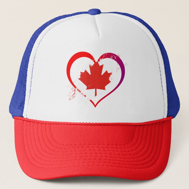 Canada Day Trucker Hat (Front)