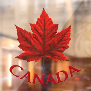 Canada Decal Canada Maple Leaf Window Decal